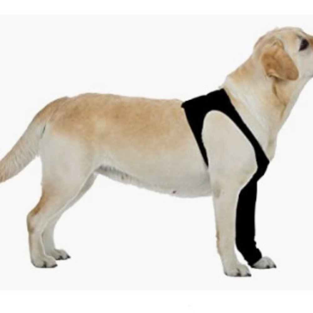 Suitical Recovery Sleeve Dog, Black/Medium - Picture 3 of 8